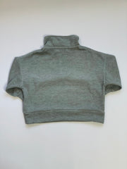 Quarter Zip Jumper - Grey