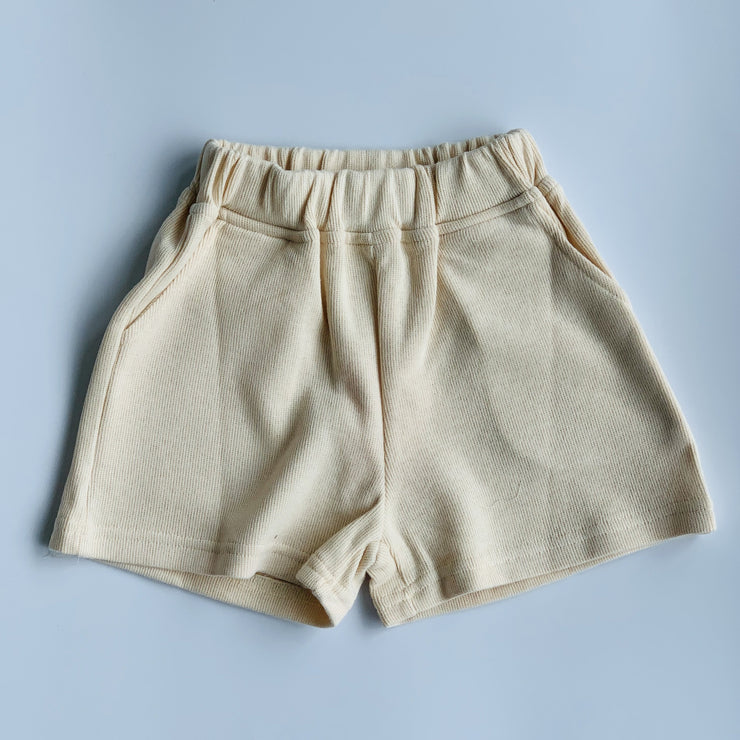Slouchy Shorts ~ Cream