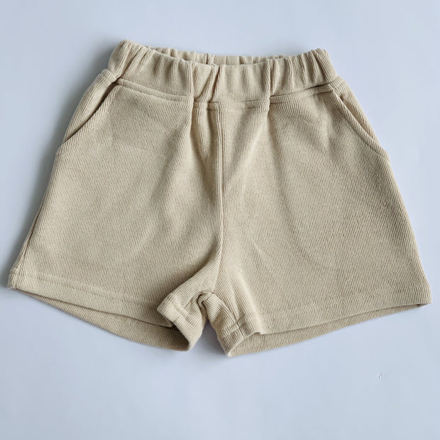 Slouchy Shorts ~ Nude