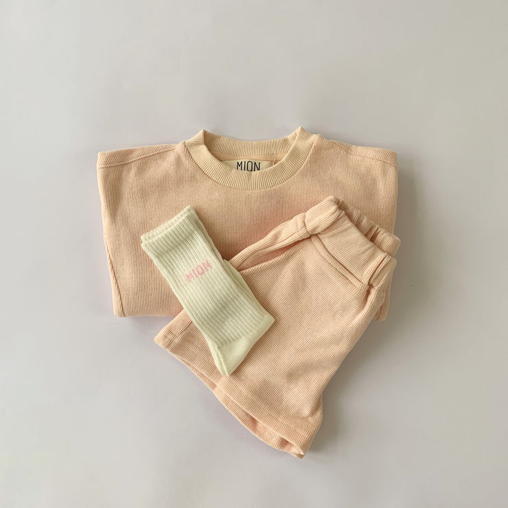 Slouchy Shorts ~ Pink Lemonade
