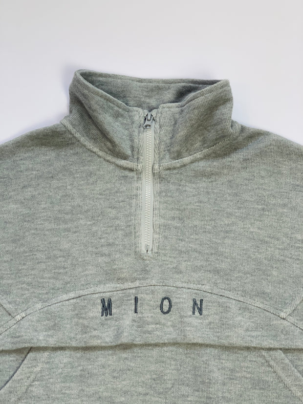Quarter Zip Jumper - Grey