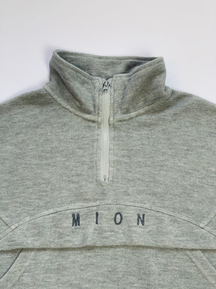 Quarter Zip Jumper - Grey