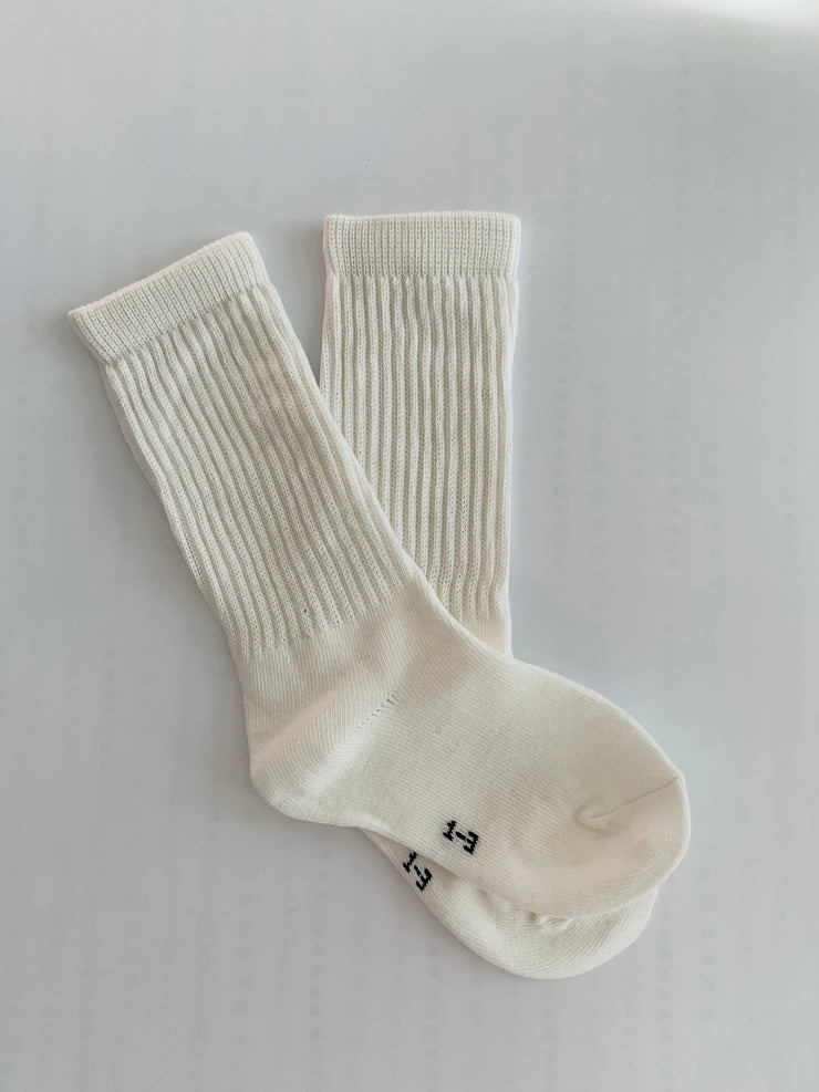 Crew Socks ~ White