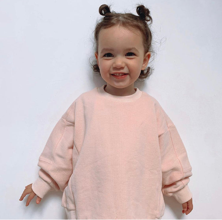 Slouchy Sweatshirt (lemonade Pink)