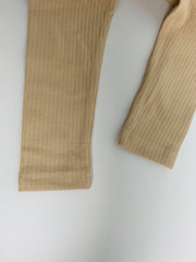 Ribbed Neutral Leggings