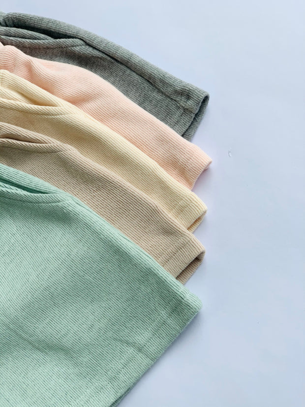 Slouchy Shorts ~ Nude