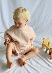 Slouchy Shorts ~ Pink Lemonade