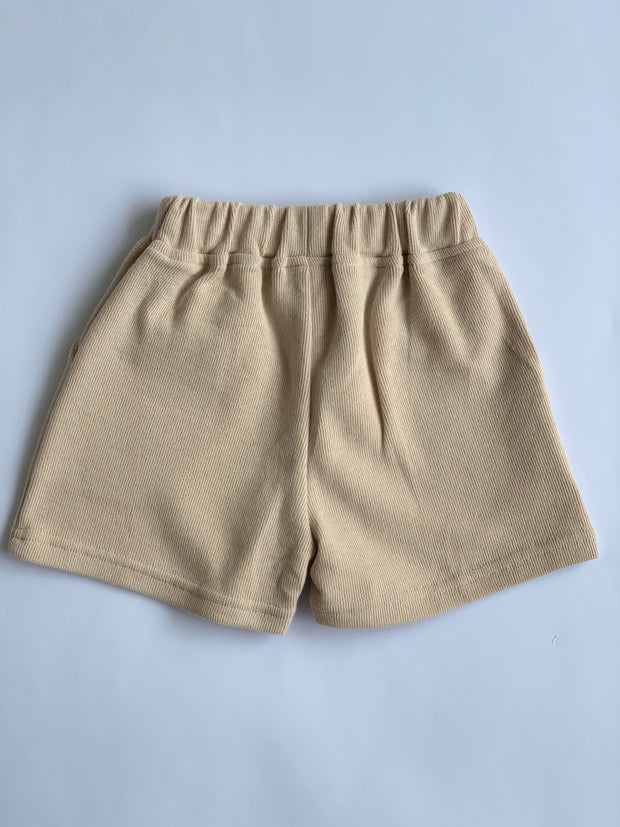 Slouchy Shorts ~ Nude