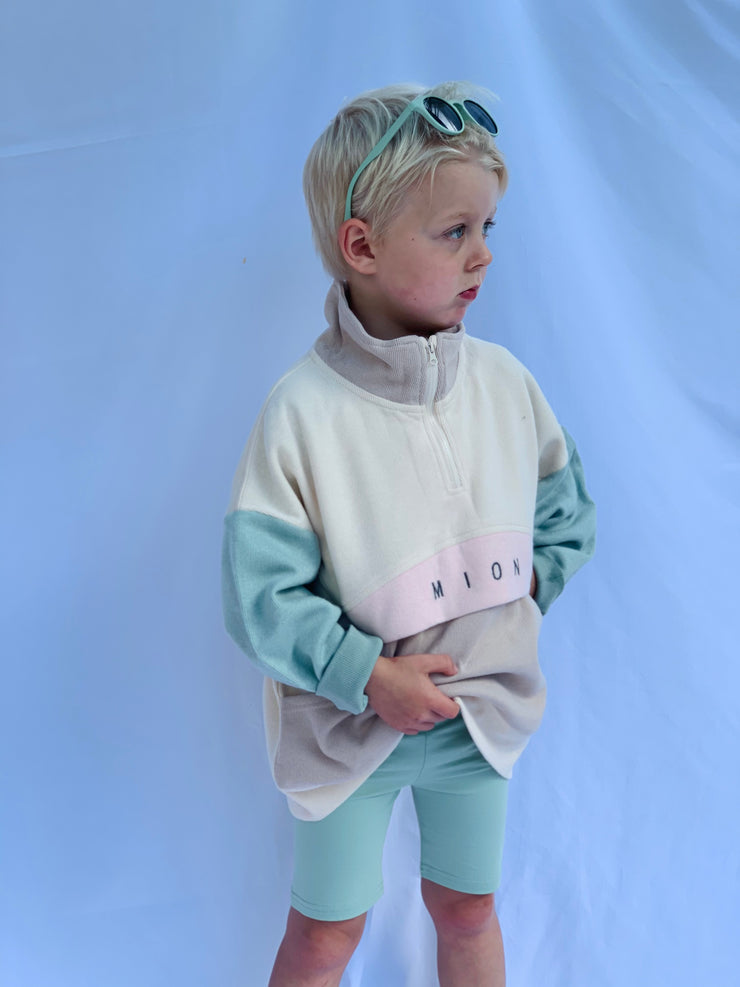 Quarter Zip Sweatshirt ~ kids